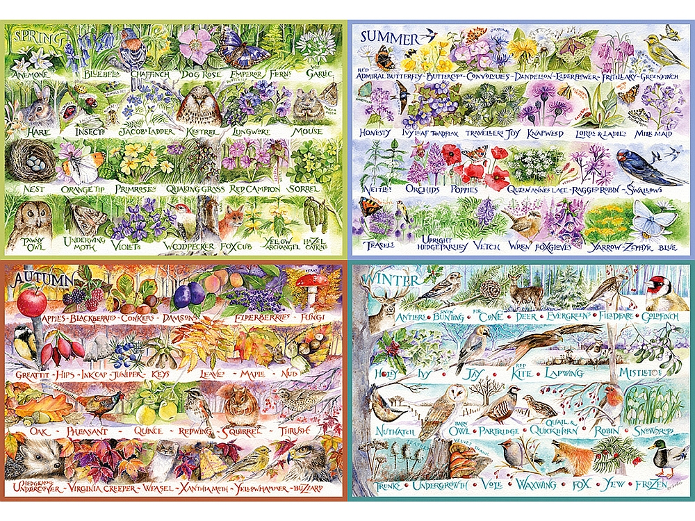 WOODLAND SEASONS 2000pc WOODLAND SEASONS 2000pc