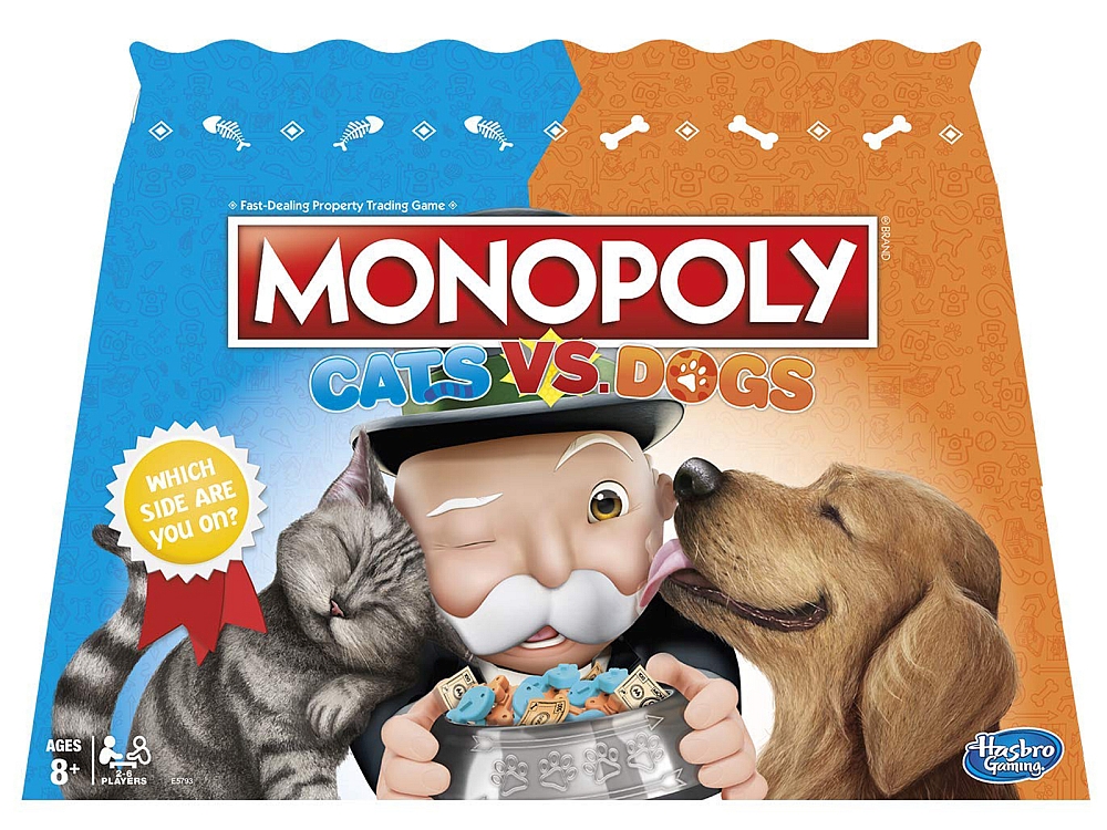 MONOPOLY CATS VS DOGS MONOPOLY CATS VS DOGS