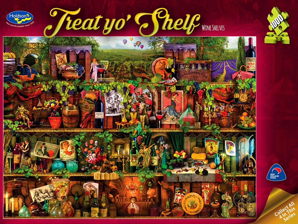 TREAT YO'SHELF WINE SHELVES not yet available TREAT YO'SHELF WINE SHELVES not yet available