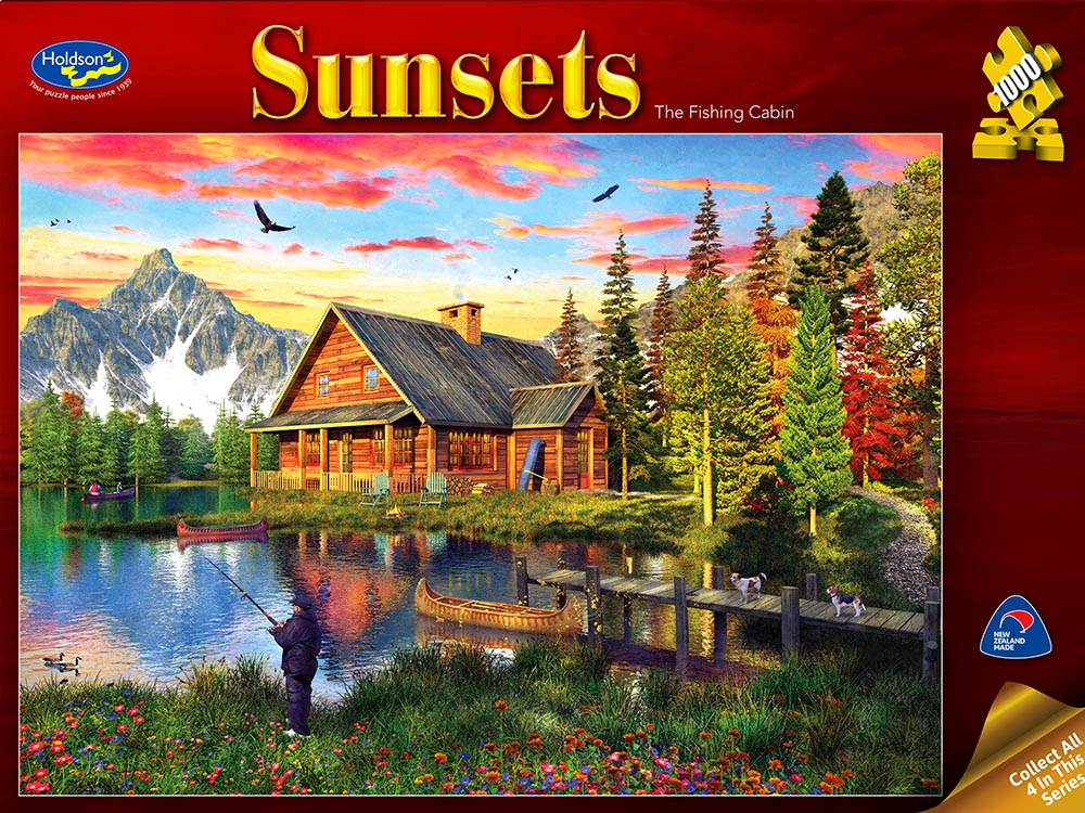 SUNSETS 3 THE FISHING CABIN SUNSETS 3 THE FISHING CABIN