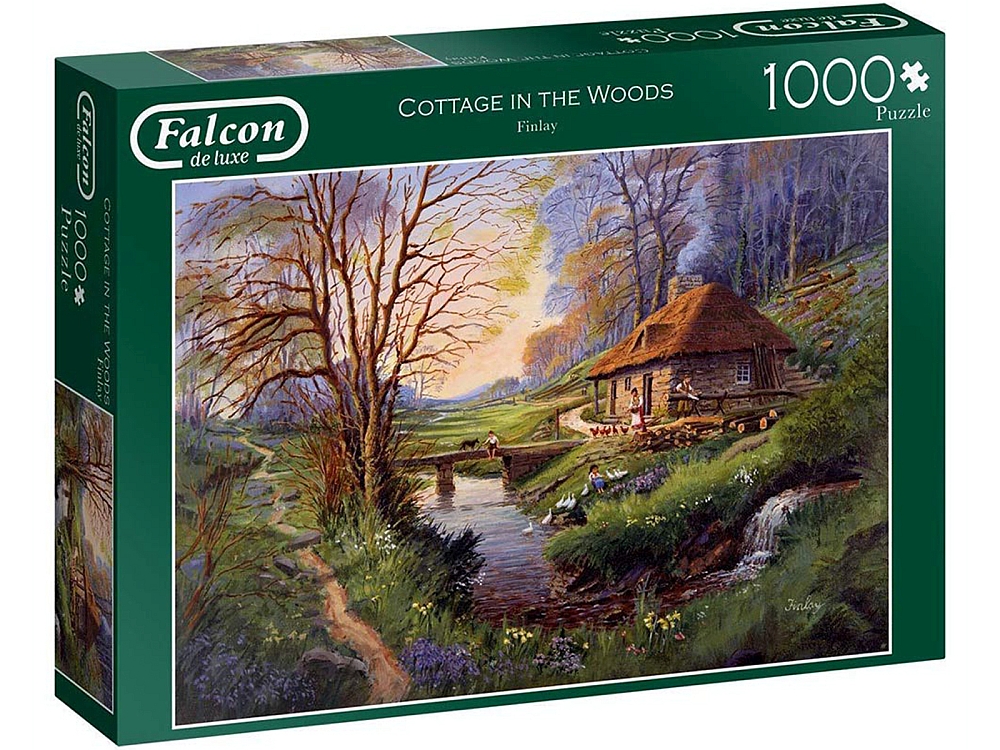 COTTAGE IN THE WOODS 1000pc COTTAGE IN THE WOODS 1000pc