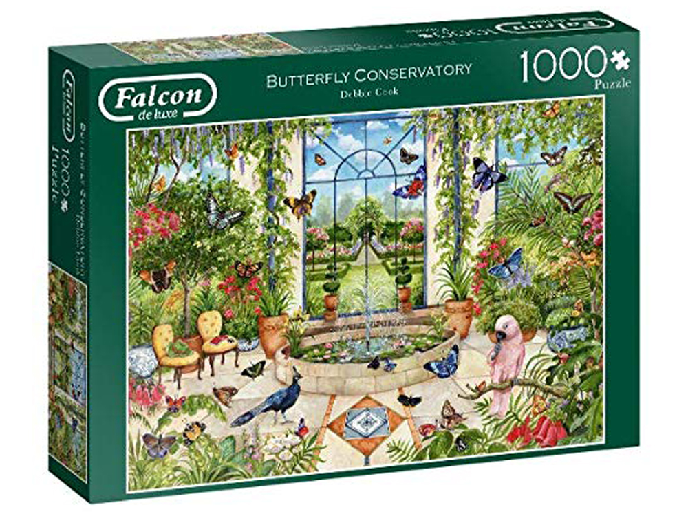 BUTTERFLY CONSERVATORY 1000pc BUTTERFLY CONSERVATORY 1000pc
