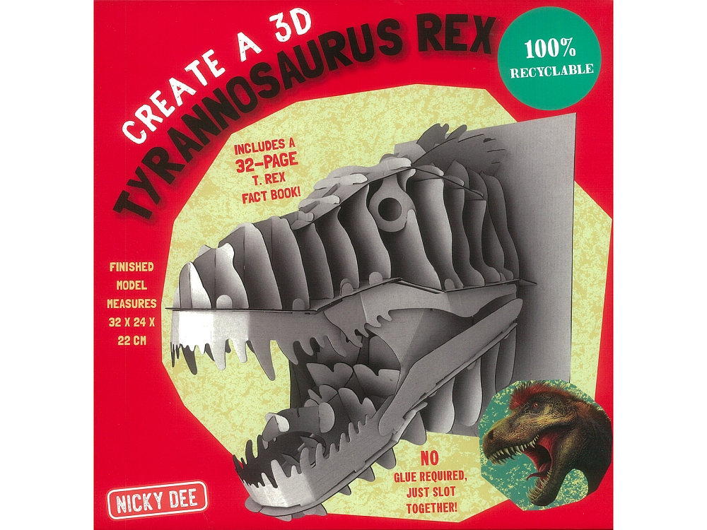 CREATE A T-REX - BOOK & MODEL CREATE A T-REX - BOOK & MODEL