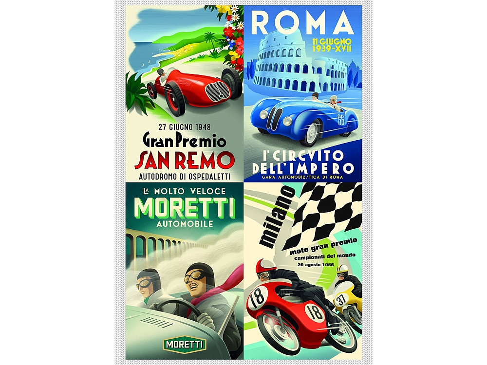 VINTAGE ITALIAN AUTO POSTERS VINTAGE ITALIAN AUTO POSTERS