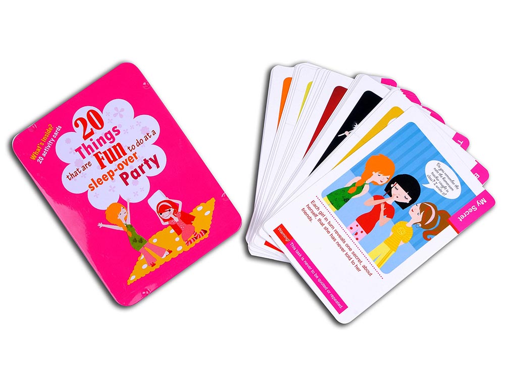 20 FUN THINGS, SLEEPOVER PARTY 20 FUN THINGS, SLEEPOVER PARTY