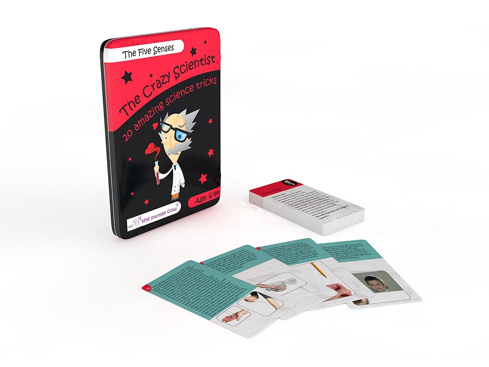 CRAZY SCIENT. 5 SENSES Tin CRAZY SCIENT. 5 SENSES Tin