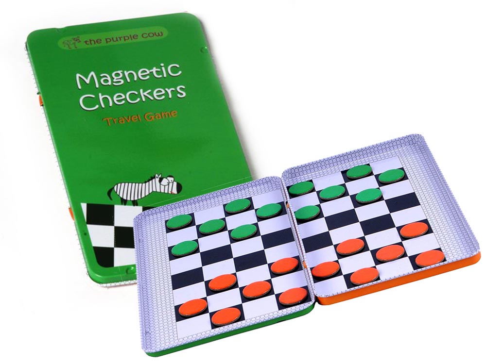 CHECKERS, Travel Tin CHECKERS, Travel Tin