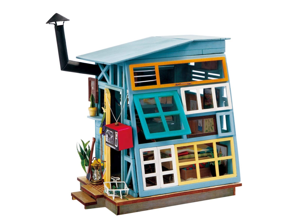 DIY MINIATURE HOUSE WOODEN HUT DIY MINIATURE HOUSE WOODEN HUT
