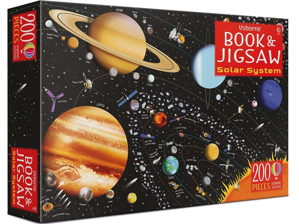 BOOK & JIGSAW SOLAR SYSTEM BOOK & JIGSAW SOLAR SYSTEM
