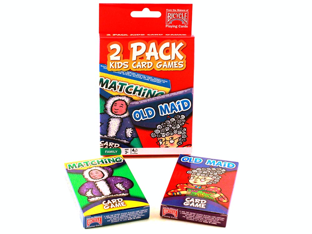 BICYCLE 2 PACK KIDS GAMES RED BICYCLE 2 PACK KIDS GAMES RED