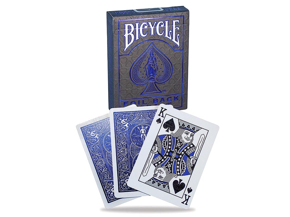 BICYCLE POKER COBALT METALLUX BICYCLE POKER COBALT METALLUX