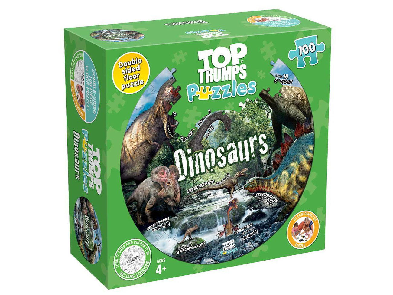 TT PUZZLES DINOSAURS 100pc TT PUZZLES DINOSAURS 100pc