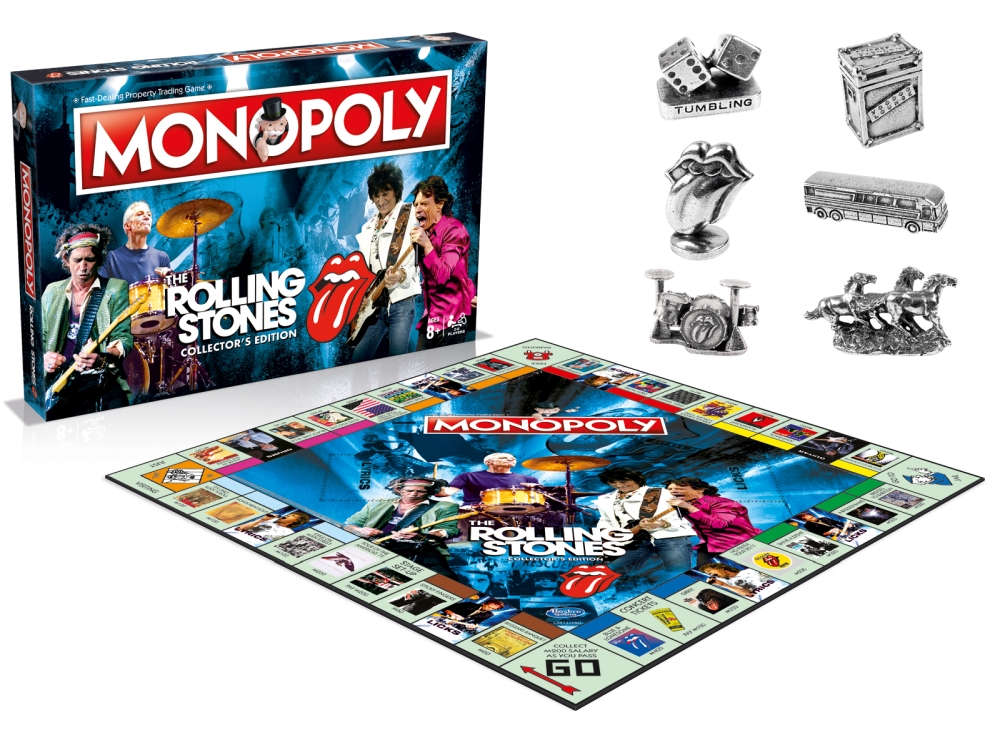 MONOPOLY ROLLING STONES MONOPOLY ROLLING STONES
