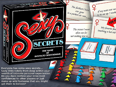 SEXY SECRETS BOARD GAME