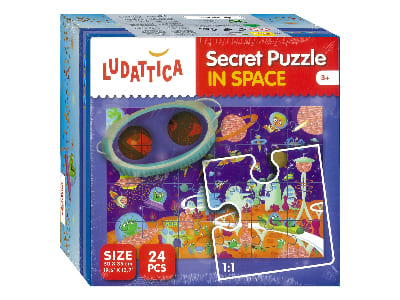 IN SPACE SECRET PUZZLE LUDATTI IN SPACE SECRET PUZZLE LUDATTI
