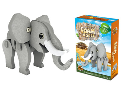 ELEPHANT FOAM MODEL 24pcs ELEPHANT FOAM MODEL 24pcs
