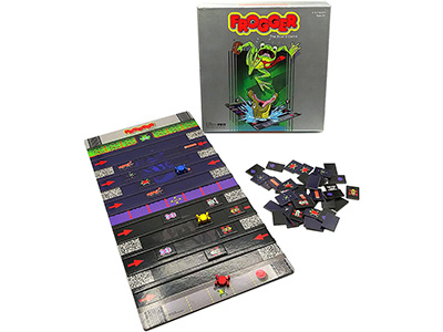 FROGGER THE BOARD GAME