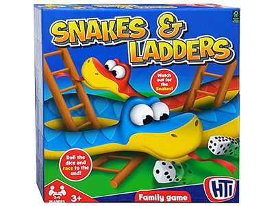 SNAKES & LADDERS, Family Game