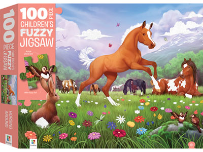 CHILDREN'S FUZZY JIGSAW 100p CHILDREN'S FUZZY JIGSAW 100p