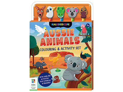 AUSSIE ANIMALS COLOUR/ACTIVITY