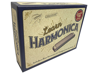 LEARN HARMONICA Cardboard Box