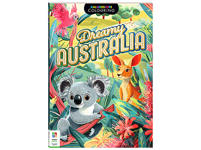 DREAMY AUSTRALIA COLOURING BK