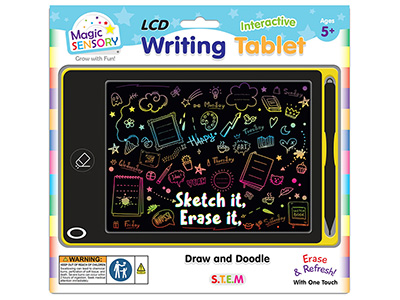 WRITING TABLET LCD YELLOW