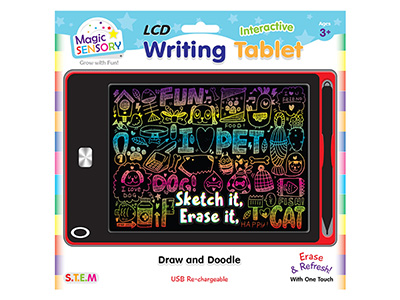 WRITING TABLET LCD RED