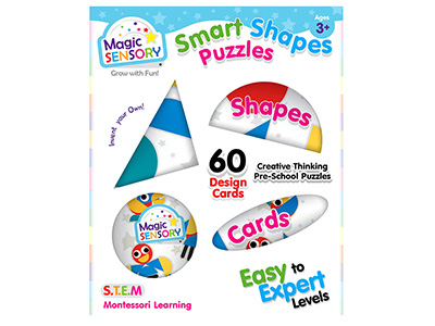 SMART SHAPES PUZZLES (60CARDS)