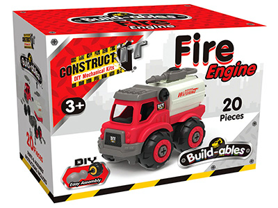 BUILD-ABLES MINI FIRE ENGINE