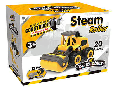 BUILD-ABLES MINI STEAM ROLLER