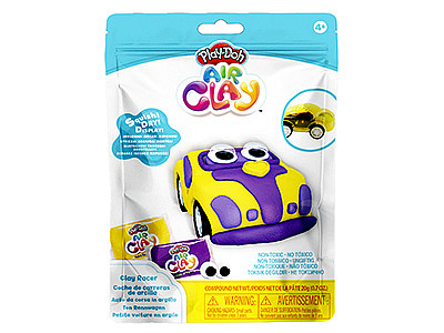 PLAY-DOH AIR CLAY RACER YELLOW