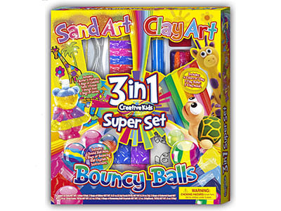 3IN1 SUPER SET CREATIVE KIDS 3IN1 SUPER SET CREATIVE KIDS