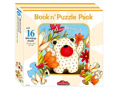 ROUND & ROUND GARDEN BOOK/PUZ