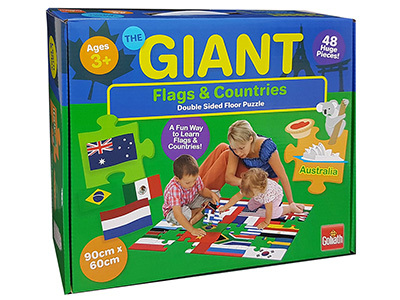 GIANT FLAGS & COUNTRIES FLOOR