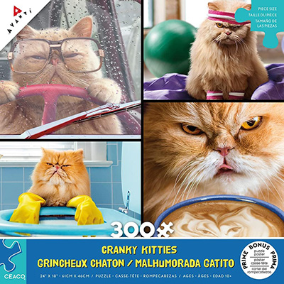 CRANKY KITTIES QUARTET 300pcXL