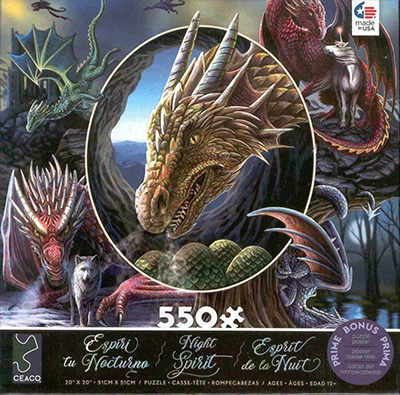 NIGHT SPIRIT DRAGONS 550pc