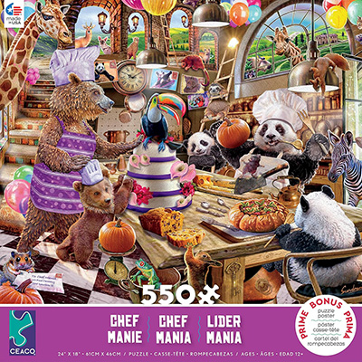 CHEF MANIA 550pc