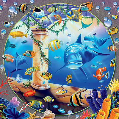 UNDERSEA HANGING GARDENS 550pc