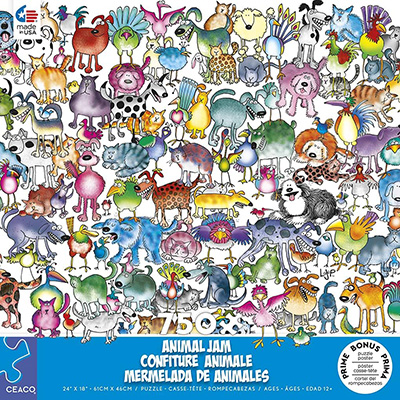 ANIMAL JAM CATS & DOGS 750pc ANIMAL JAM CATS & DOGS 750pc