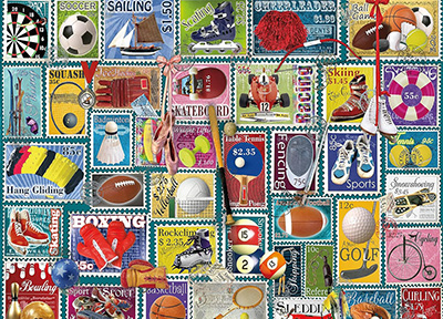 STAMPS SPORTS STAMPS 1000pc