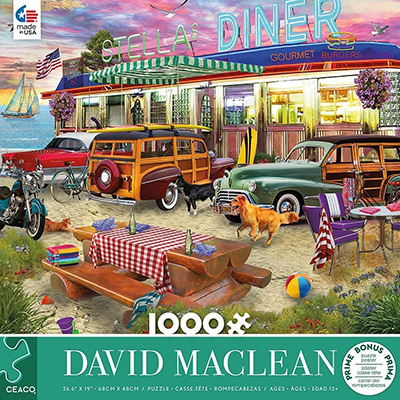 CITIES BEACH DINER 1000pc