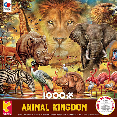 ANIMAL KINGDOM SAFARI 1000pc