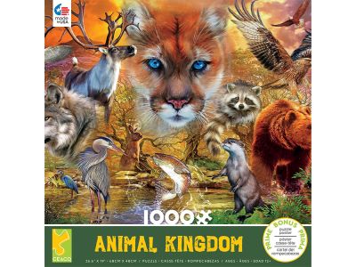 ANIMAL KINGDOM 1000pc Asstd