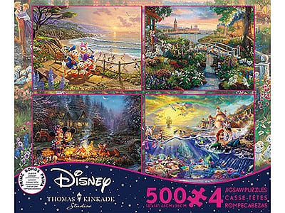 KINKADE DISNEY 500pc 4in1 S10