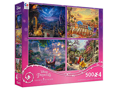 KINKADE DISNEY 500pc 4-in-1 S3