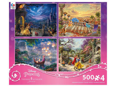 KINKADE DISNEY 500pc 4-in-1 S3