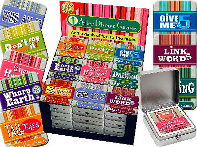 AFTER DINNER GAMES TINS x 36 AFTER DINNER GAMES TINS x 36