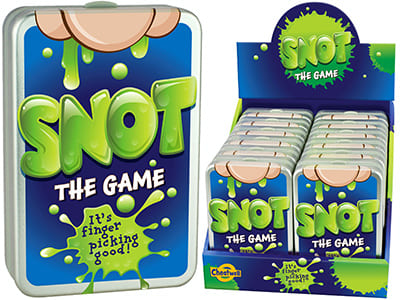 SNOT Card Game in Tin