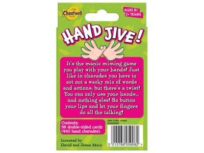 HAND JIVE Hands-Only Card Game